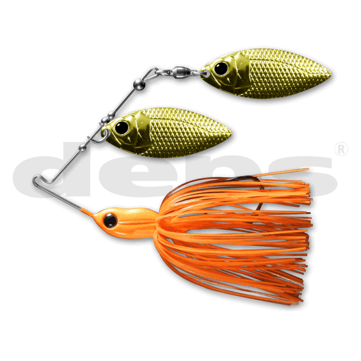 deps MINI BROS 1/4oz SW Single Willow #15 BURNING ORANGE