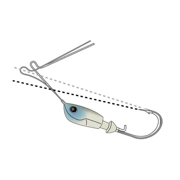 deps B-CUSTOM 3/8oz DW Double Willow #10 DEAD GLASS