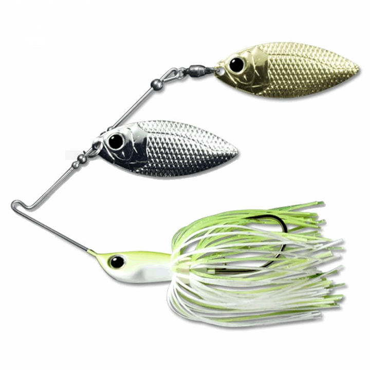 deps B-CUSTOM DW 1oz Double Willow #10 DEAD GRASS F SILVER /R WHITE GOLD