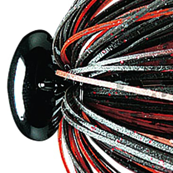 deps HEAD LOCK JIG 3/4oz 3/4oz Silicone Skirt #26 FIRE EDGE