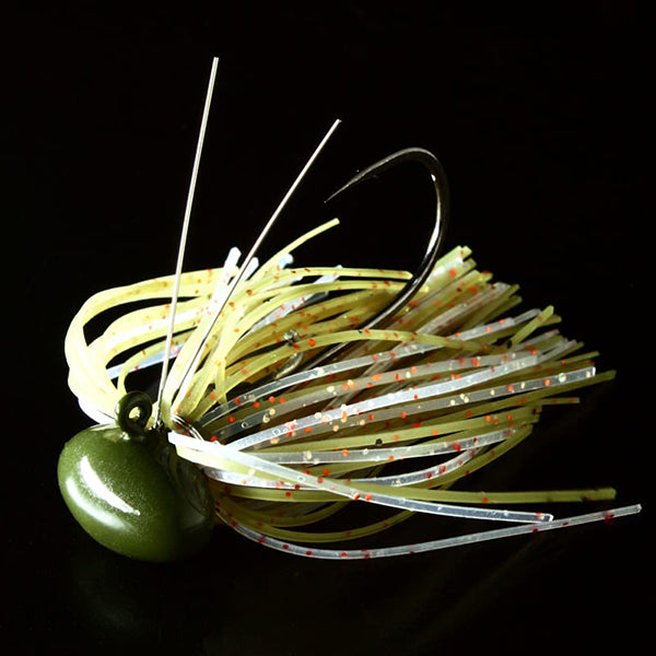 deps HEAD LOCK JIG 3/4oz 3/4oz Silicone Skirt #54 CHART SILVER