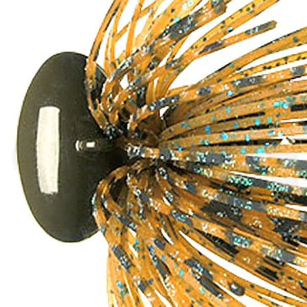 deps HEAD LOCK JIG 3/4oz 3/4oz Silicone Skirt #55 BLUE MARRON
