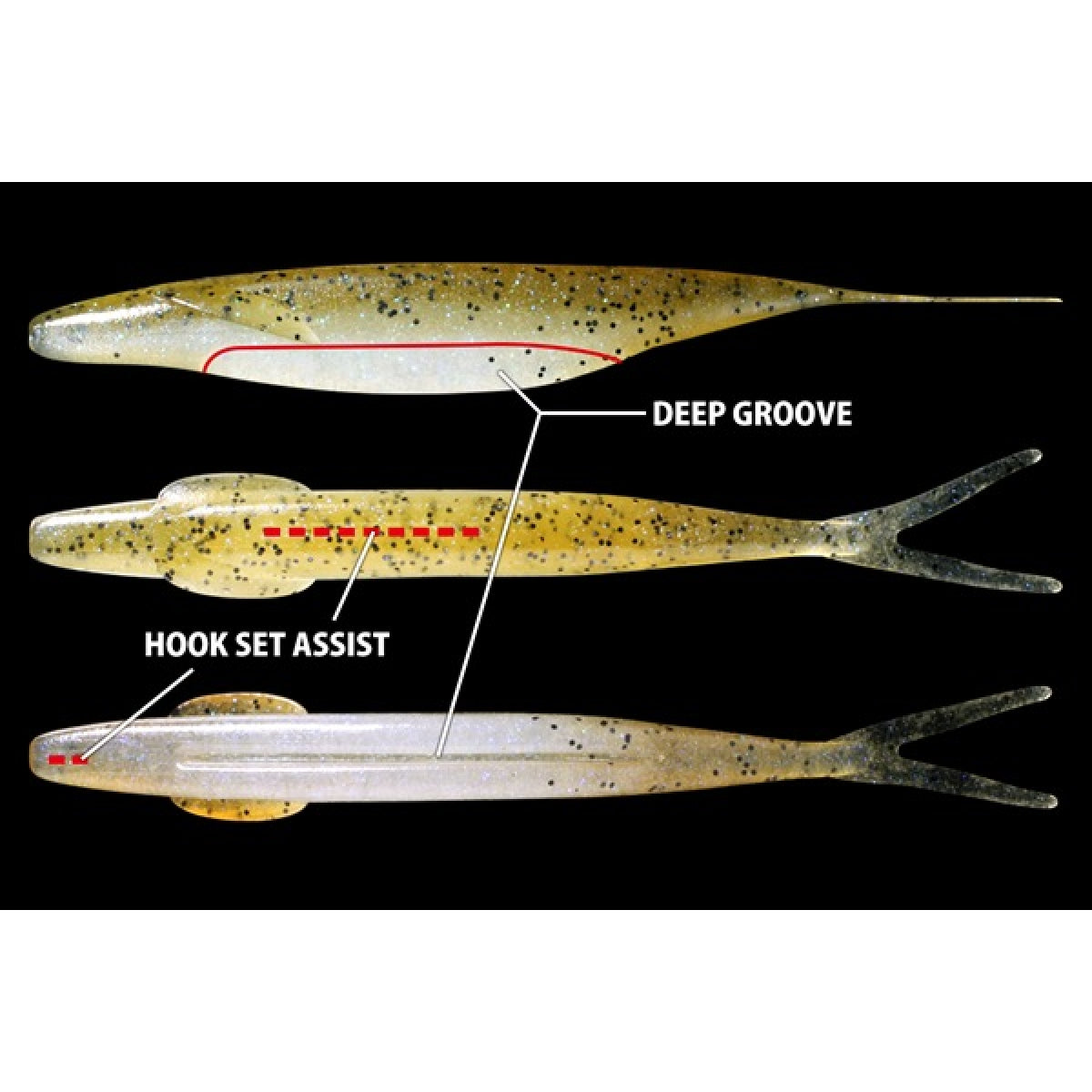 deps SAKAMATA SHAD 8" HEAVY WEIGHT (4 pcs/pack) #129 RESERVOIR SHAD