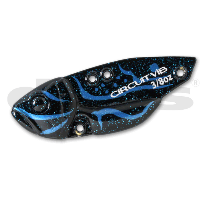 deps CIRCUIT VIB 3/8oz 47mm #14 BLUE BLACK CLAW