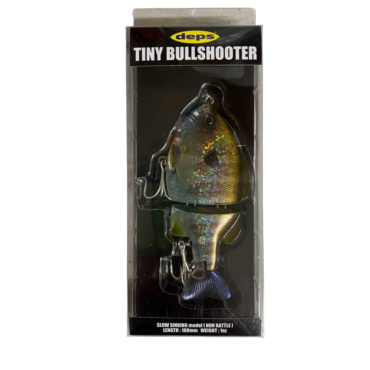deps TINY BULLSHOOTER 100mm : 1oz Slow Sinking / Non rattle #02 FLASH BABY GILL