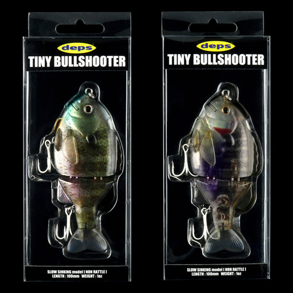 deps TINY BULLSHOOTER 100mm : 1oz Slow Sinking / Non rattle #15 SCUM PERCH