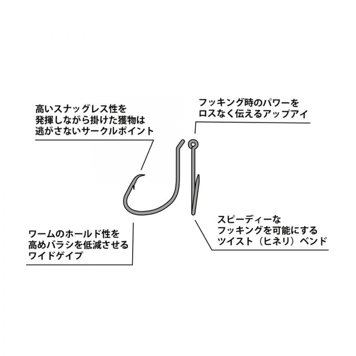 deps KINKU HOOK WEEDLESS #2