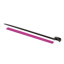 PROX CLAMPING BAND HOOK KEEPER WITH RUBBER PX9941KP PURPLE