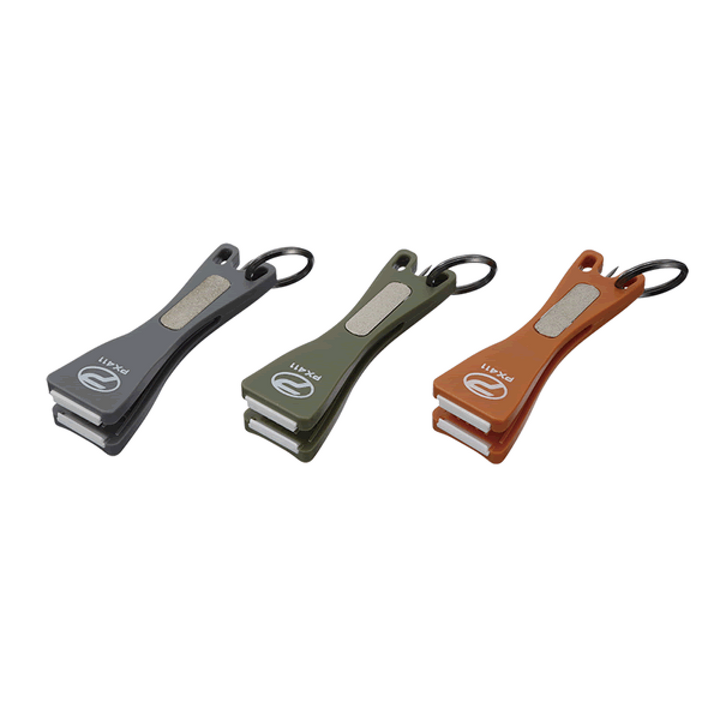 PROX CERAMIC LINE CUTTER W/HOOK SHARPENER PX411K KHAKI