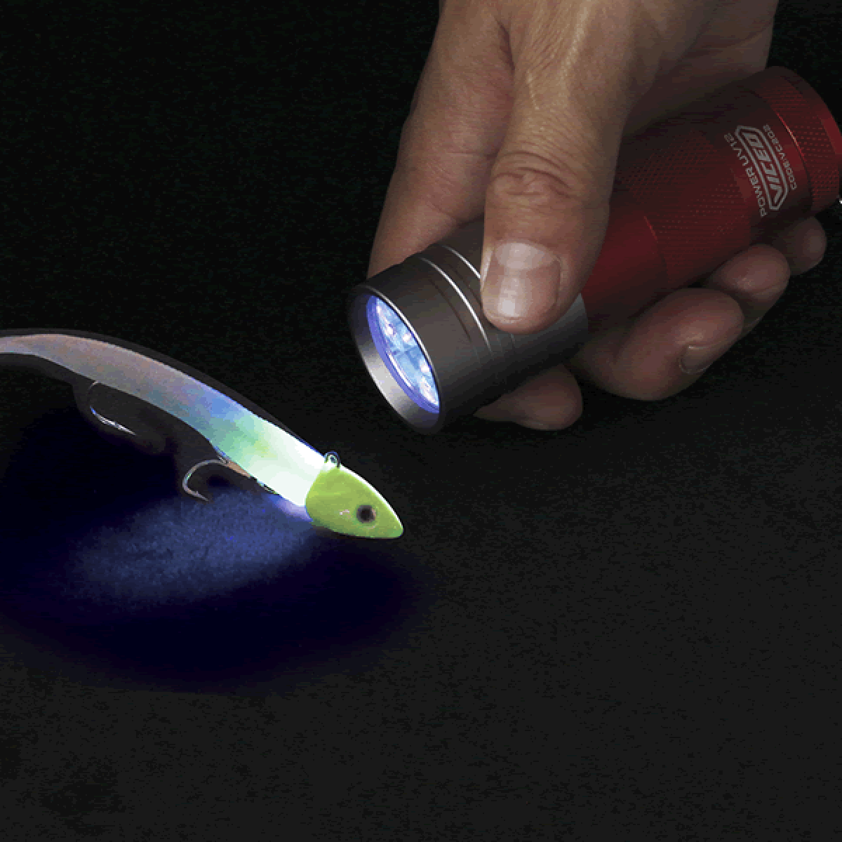 PROX KYOU KYORYOKU V HANDY LIGHT 12LED VC202RW RED / WHITE
