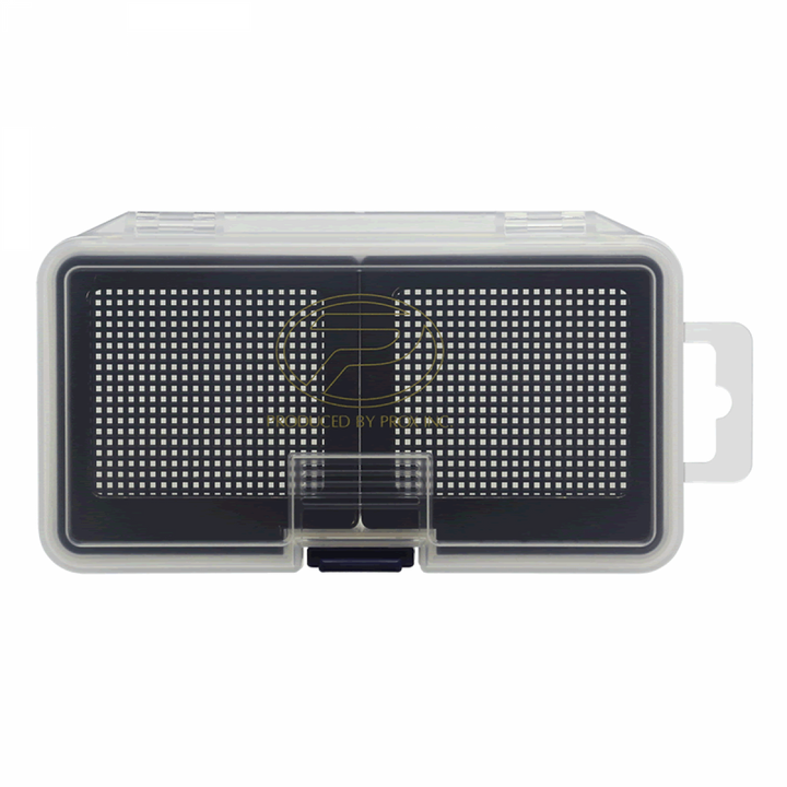 PROX TWIN BAIT BOX M PX421CL CLEAR