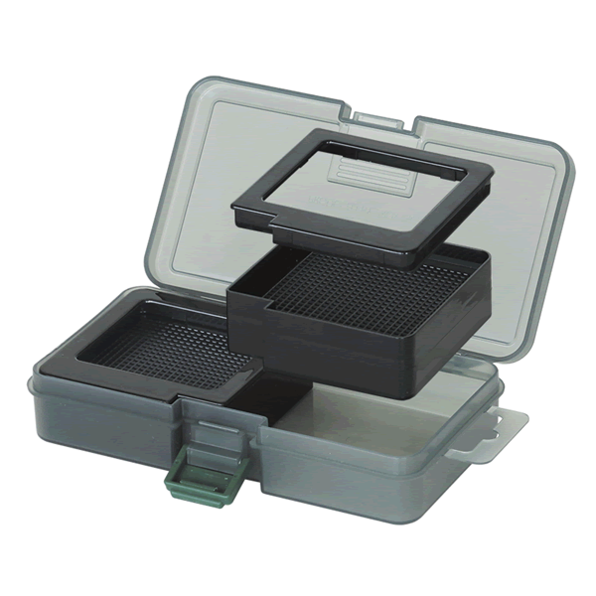 PROX TWIN BAIT BOX M PX421CL CLEAR