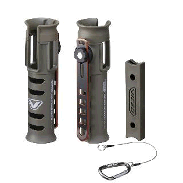 PROX VICEO TURN LOCK ROD HOLSTER 190mm : ROD MAX φ37.5m VC305O OLIVE DRAB
