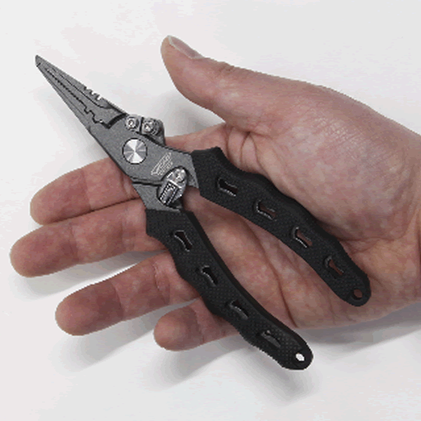 PROX VICEO FLUORINE COATED STAINLESS PLIERS 165mm VC317K BLACK