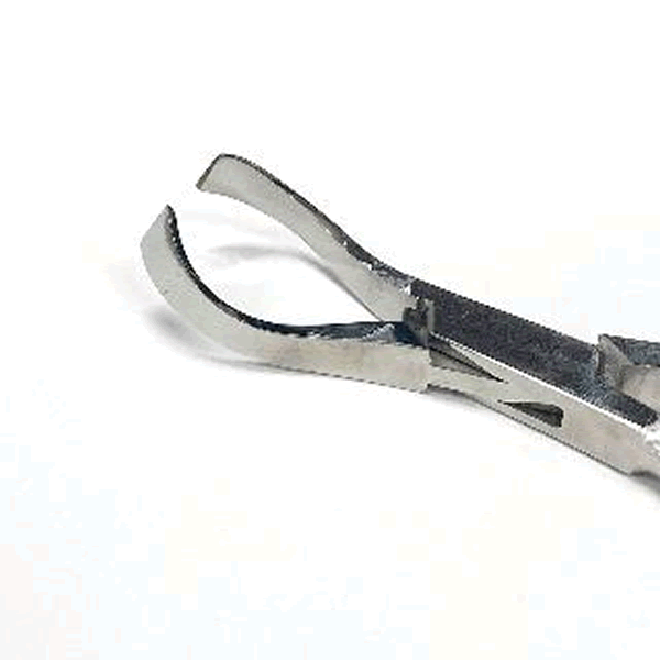 PROX KOBONENUKI PLIERS FLAT BLADE 138mm PX424FLS SILVER STAINLESS