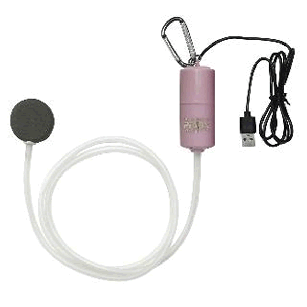PROX USB MINI-BUKU AIR PUMP 32mm×82mm : 24h (10000mAh) PX318RP ROSE PINK