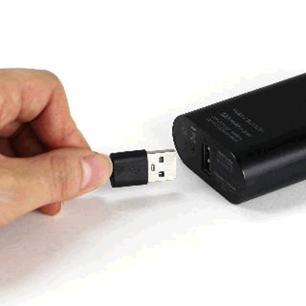PROX USB MINI-BUKU AIR PUMP 32mm×82mm : 24h (10000mAh) PX318UG UGUISU GREEN