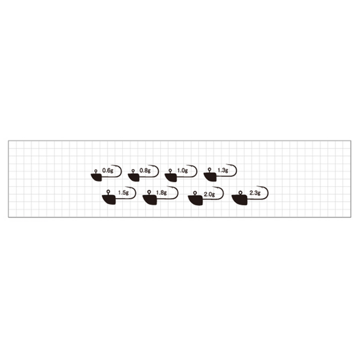 odz RANGE CROSS HEAD NS 4-1.5g ZH-38 (5 pcs/pack)