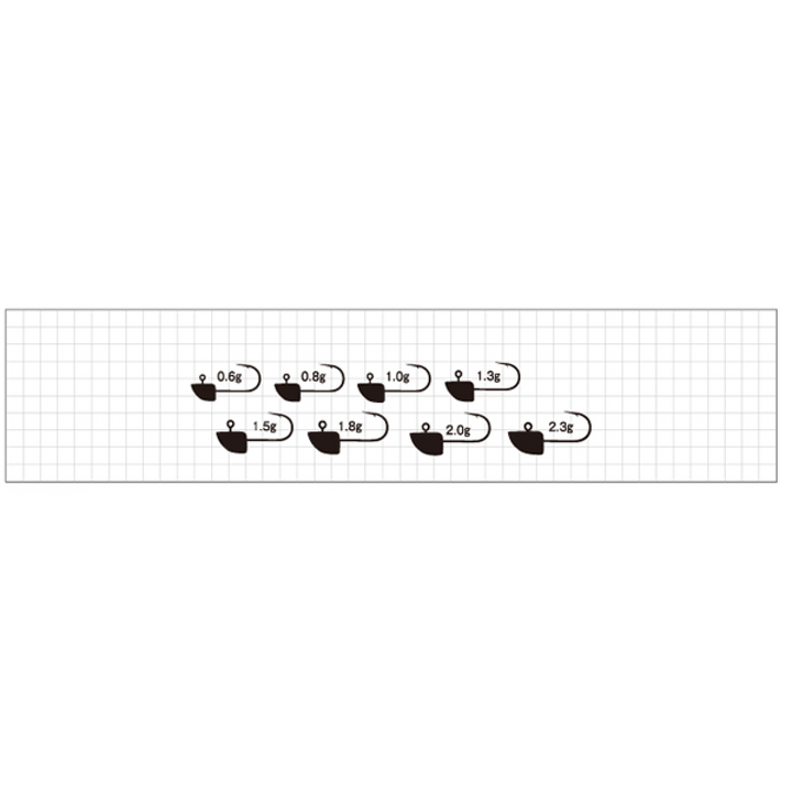 odz RANGE CROSS HEAD NS 4-0.6g ZH-38 (5 pcs/pack)