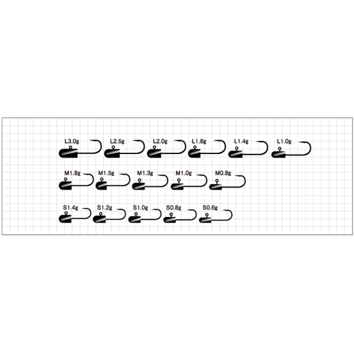 odz RUSH HEAD M-1.8g ZH-44 (5 pcs/pack)