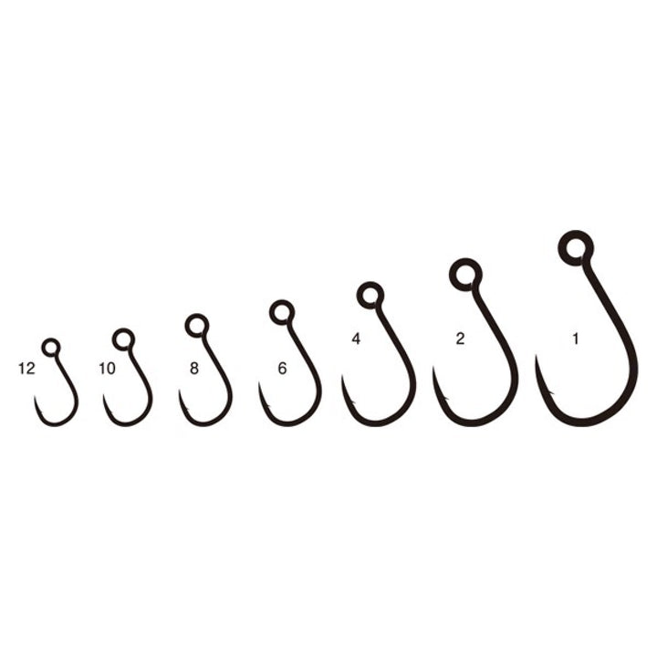 Gamakatsu SINGLE HOOK 53 #4 (8 pcs/pack) NSB