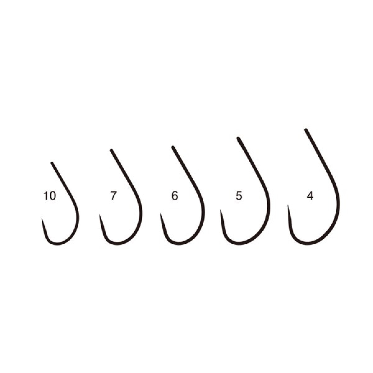 Gamakatsu SINGLE HOOK 52 BL #5 (8 pcs/pack) ZSB