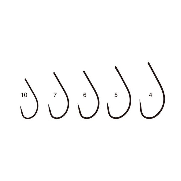 Gamakatsu SINGLE HOOK 52 BL #5 (8 pcs/pack) ZSB