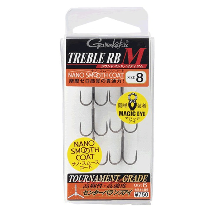 Gamakatsu TREBLE RB M #5 (6 pcs/pack)
