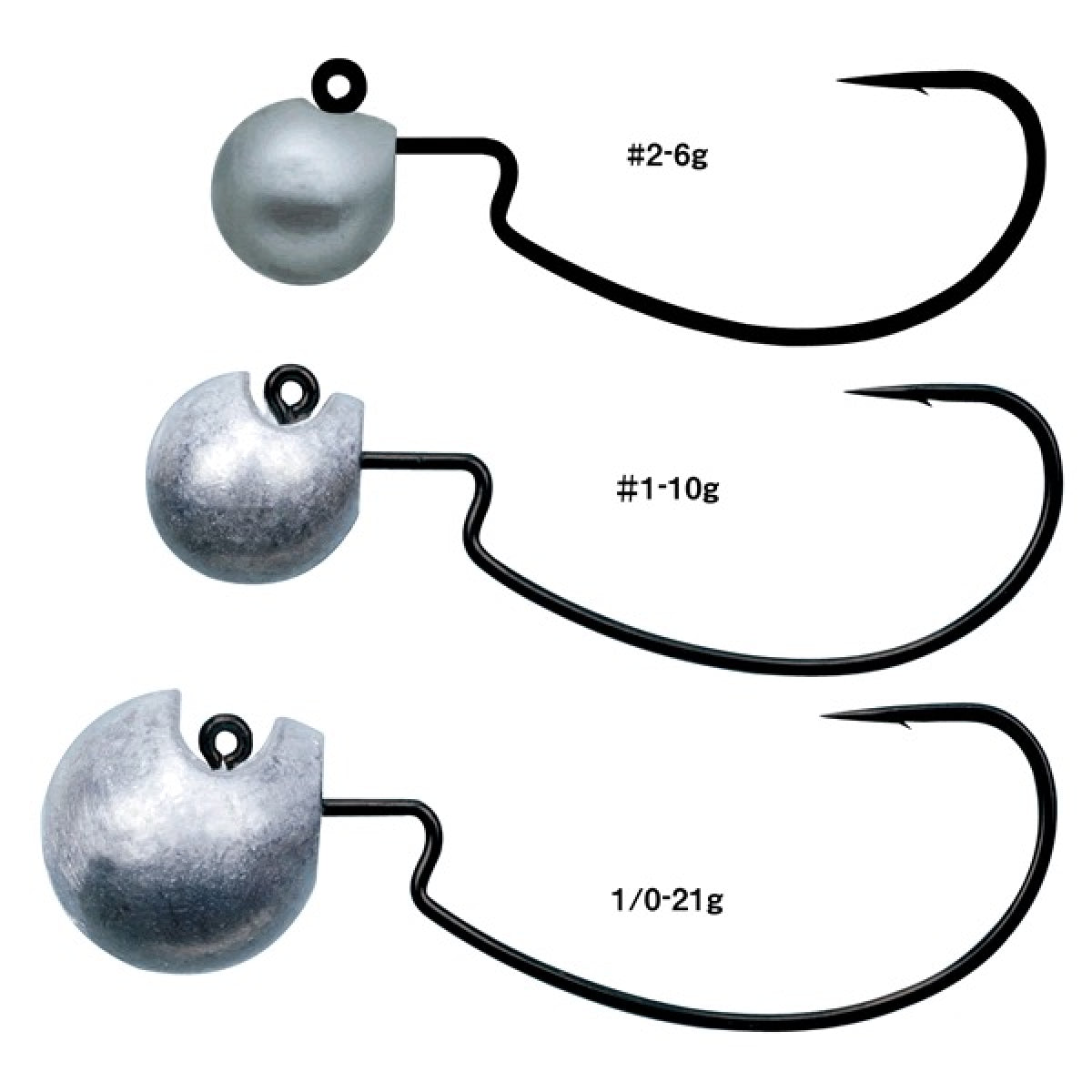 Gamakatsu BOTTOM KNOCKER OFFSET #2 - 10g NSB