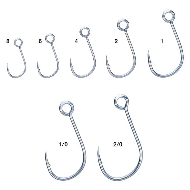 Gamakatsu SINGLE HOOK 53 SALT #6 (7 pcs/pack)
