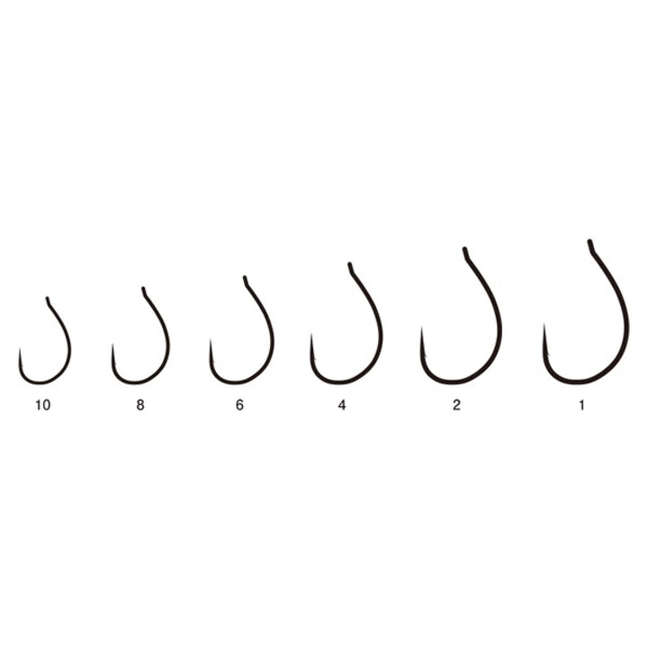 Gamakatsu TGW WORM 329 HANGER SF #8 68022 (9 pcs/pack) NSB