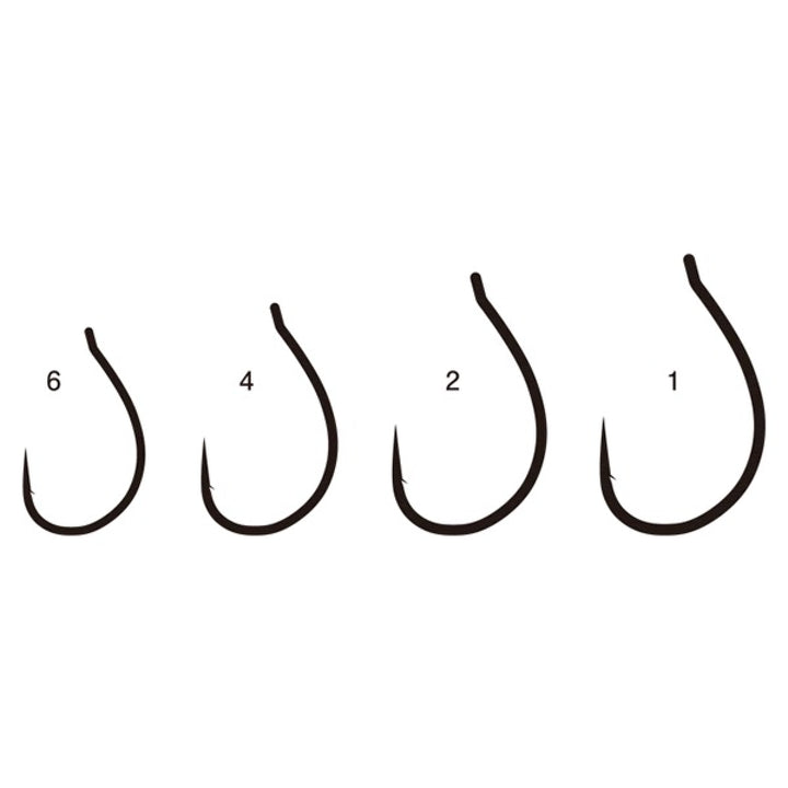 Gamakatsu TGW WORM 329 HANGER HD #1 68023 (7 pcs/pack) NSB