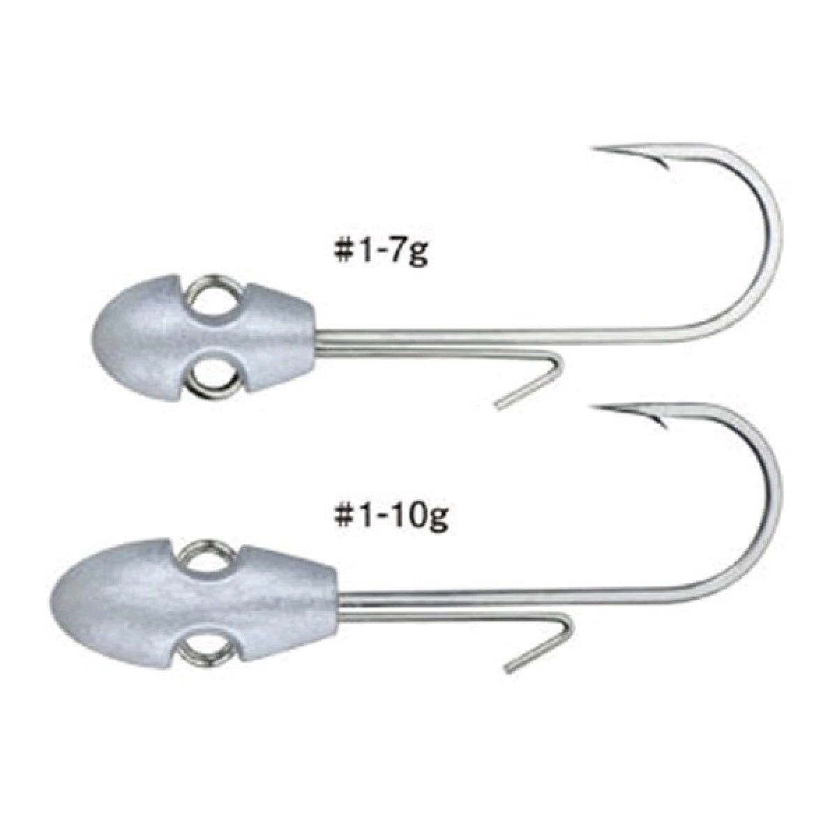 Gamakatsu RANGE SWIMMER TYPE REVERSIBLE #1 - 10g (4 pcs/pack)