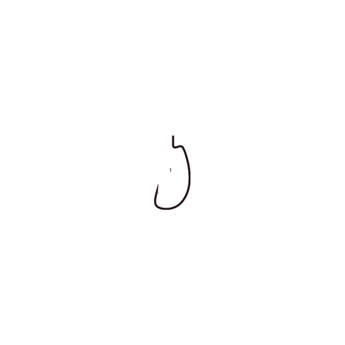 Gamakatsu ELITE TOURER WORM 316R #1 (8 pcs/pack) NSB