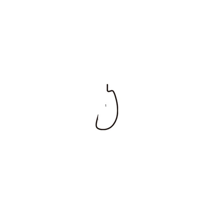 Gamakatsu ELITE TOURER WORM 316R #1 (8 pcs/pack) NSB