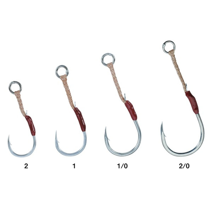 Gamakatsu ASSIST HOOK SHORT SNIPER SINGLE #2/0 68344 (3 pcs/pack)