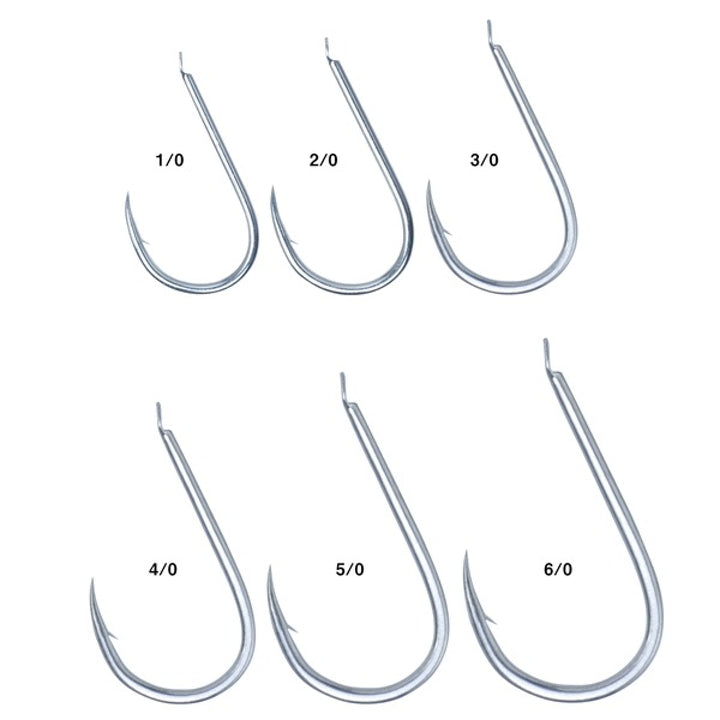 Gamakatsu JIGGING HOOK TURANUKI #5/0 (5 pcs/pack) SILVER