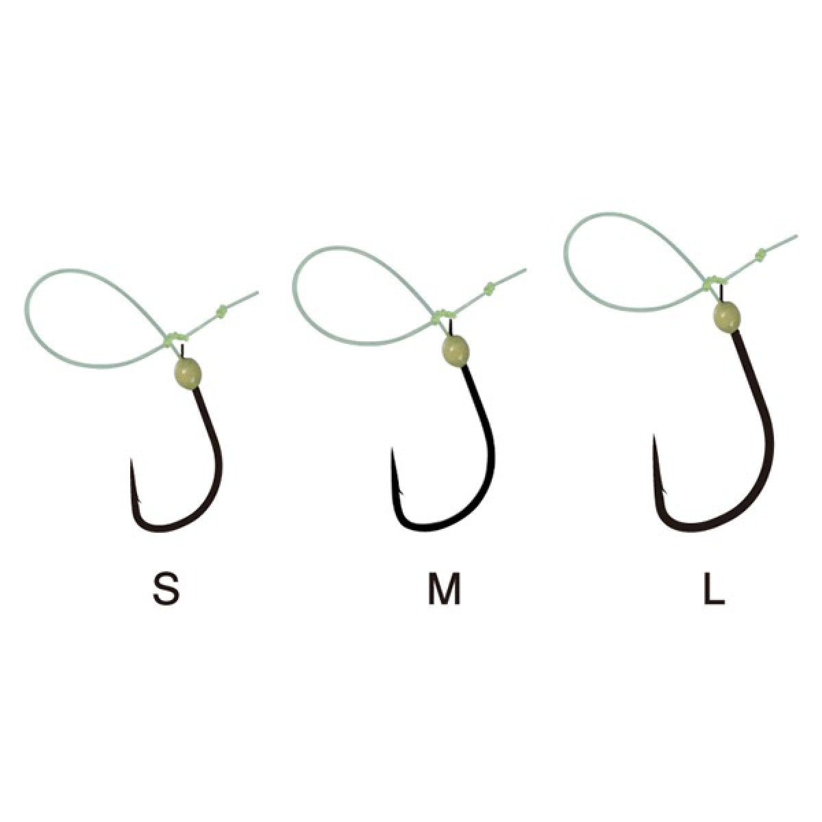 Gamakatsu SUPPORT HOOK ONIDUME SOKUKAKE SPECIAL L 42288 (5 pcs/pack)