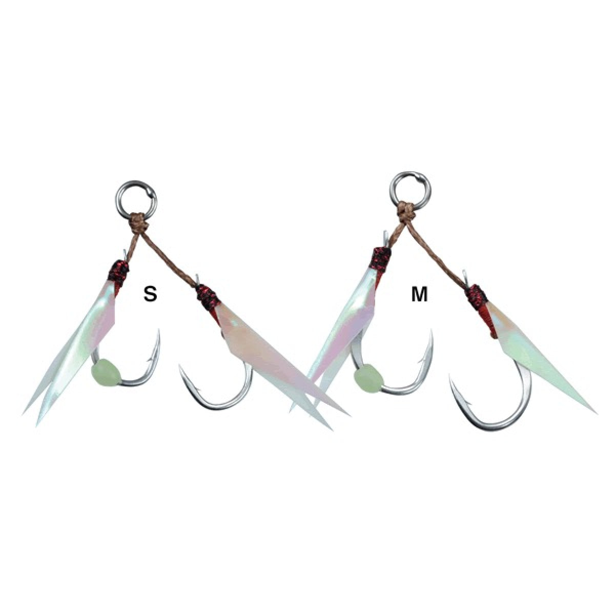 Gamakatsu ASSIST HOOK SLJ WITH SKIN S GA026 (2 pcs/pack) YAKOU