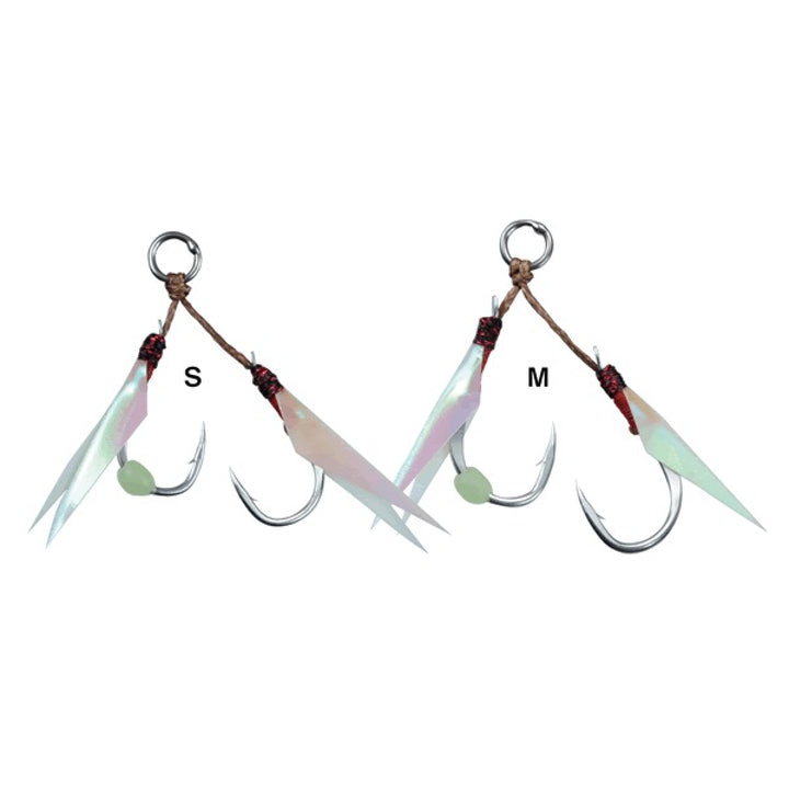 Gamakatsu ASSIST HOOK SLJ WITH SKIN S GA026 (2 pcs/pack) YAKOU