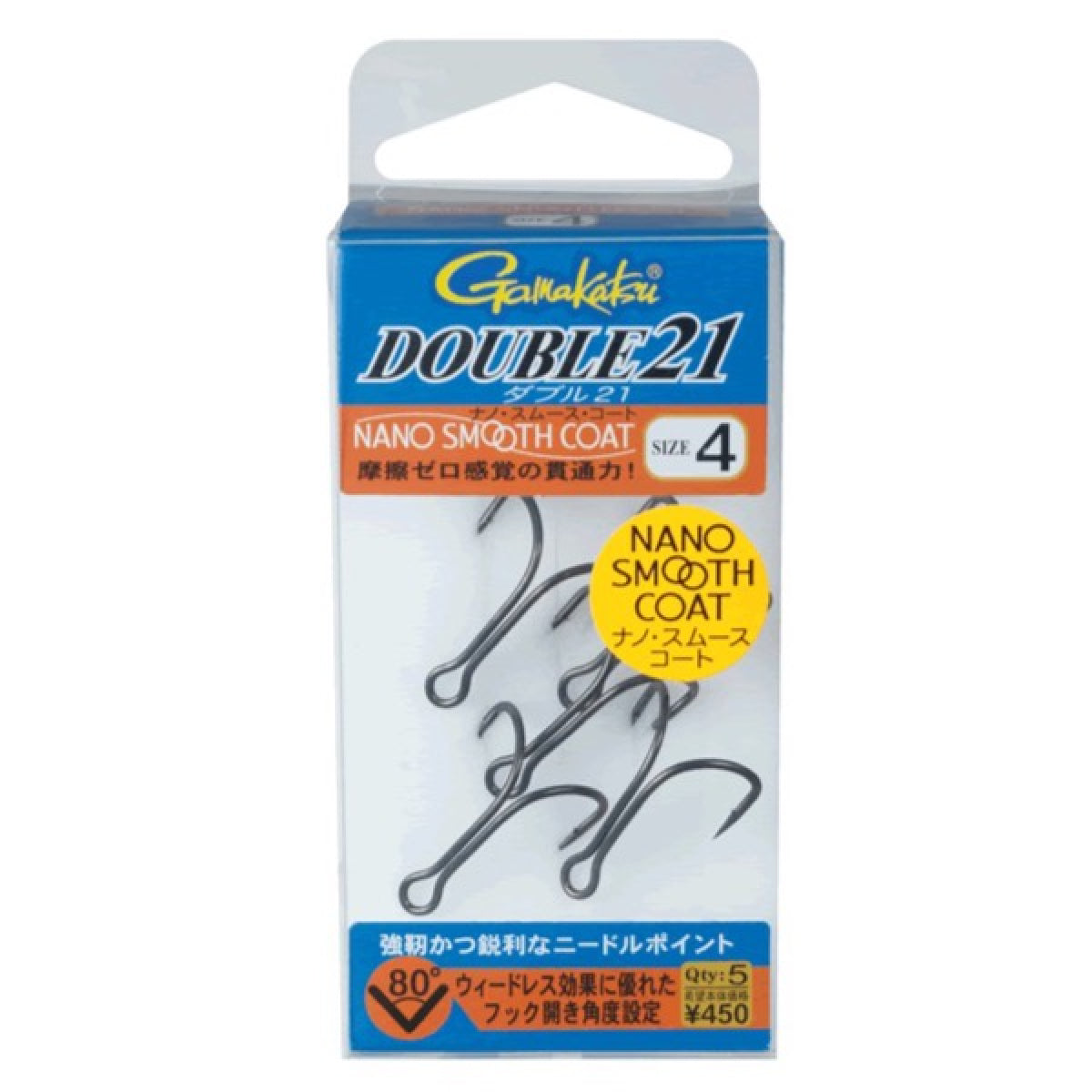 Gamakatsu DOUBLE 21 #6 (5 pcs/pack)