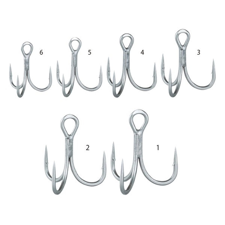 Gamakatsu TREBLE SP-H #1 68589 (6 pcs/pack)