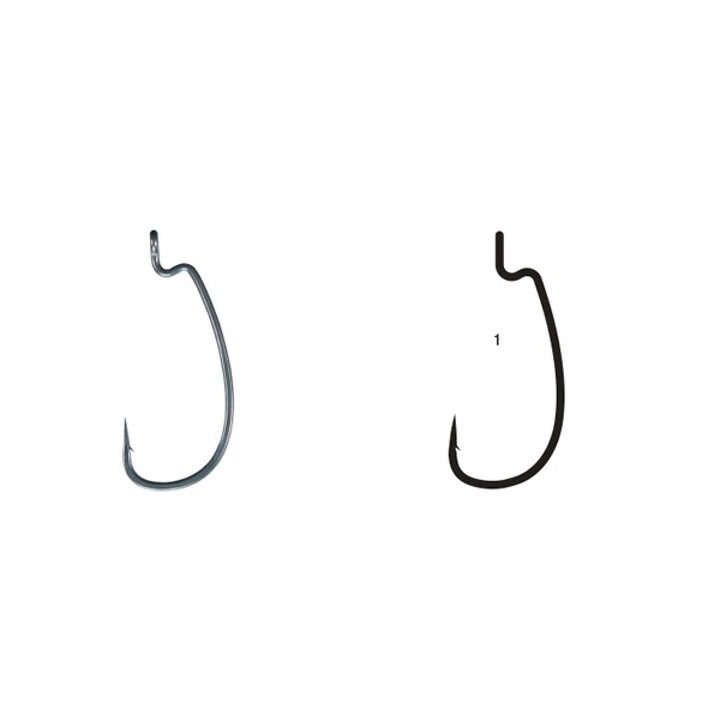 Gamakatsu THEO RISE OFFSET WG-H #1 (5 pcs/pack)