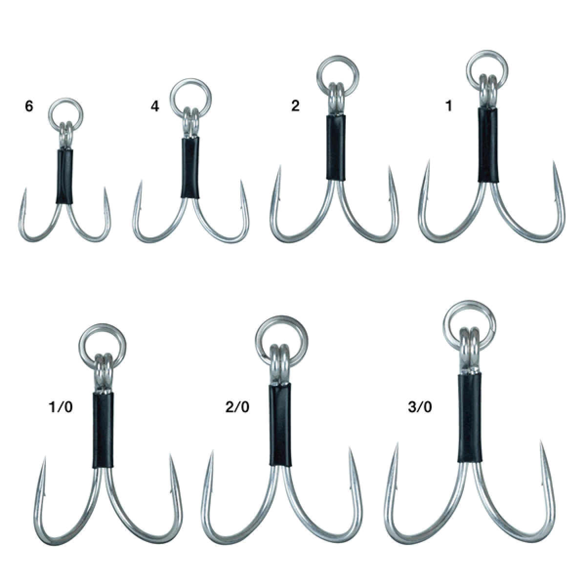 Gamakatsu TGW TWIN SP-MH #2 (4 pcs/pack) SILVER