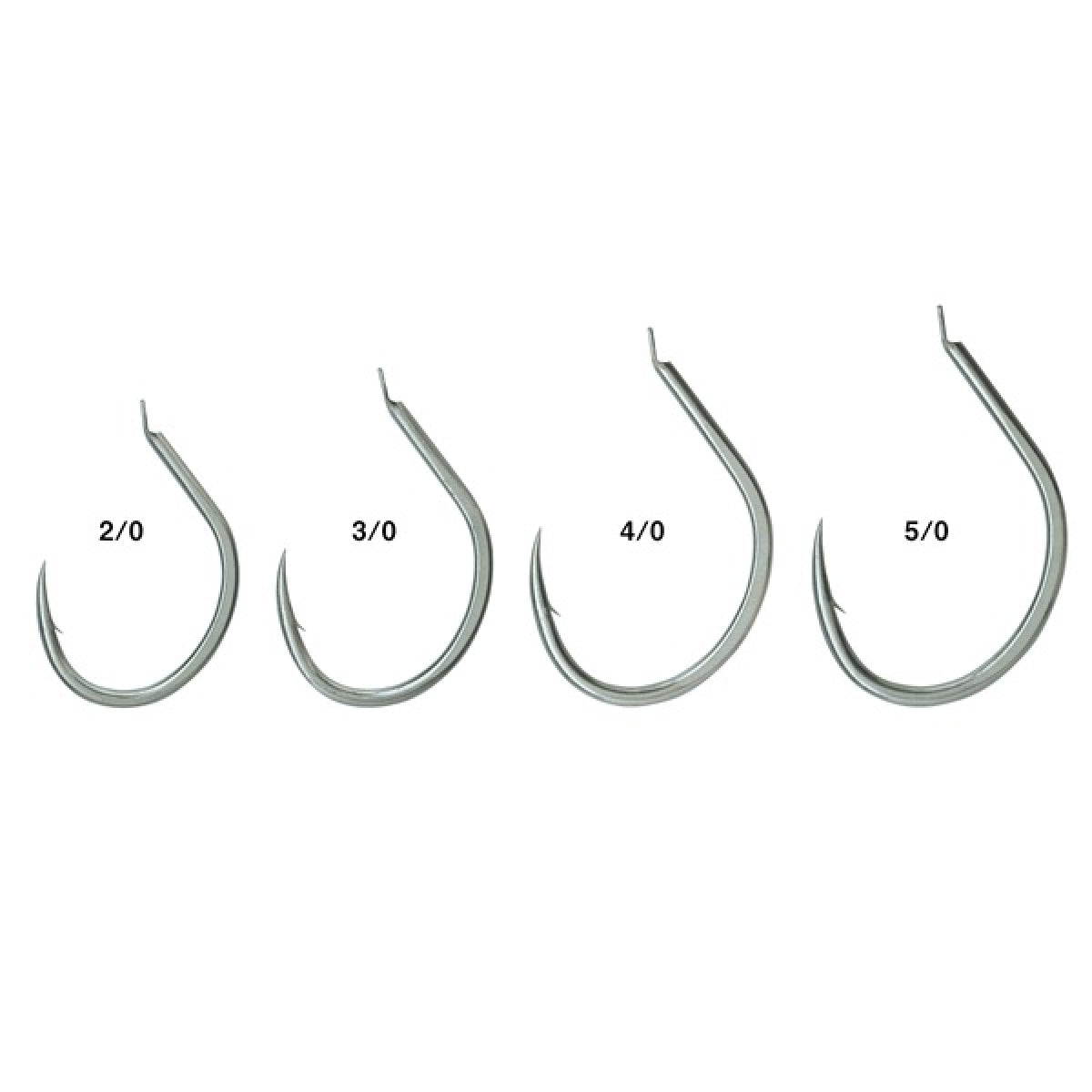 Gamakatsu JIGGING HOOK KAMAKIRI #5/0 (6 pcs/pack) SILVER