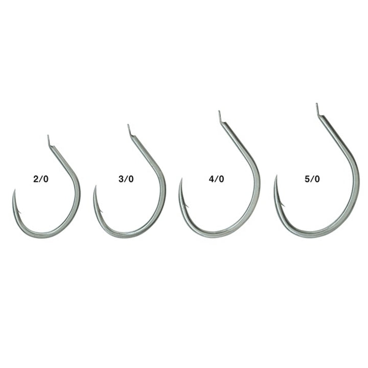 Gamakatsu JIGGING HOOK KAMAKIRI #5/0 (6 pcs/pack) SILVER