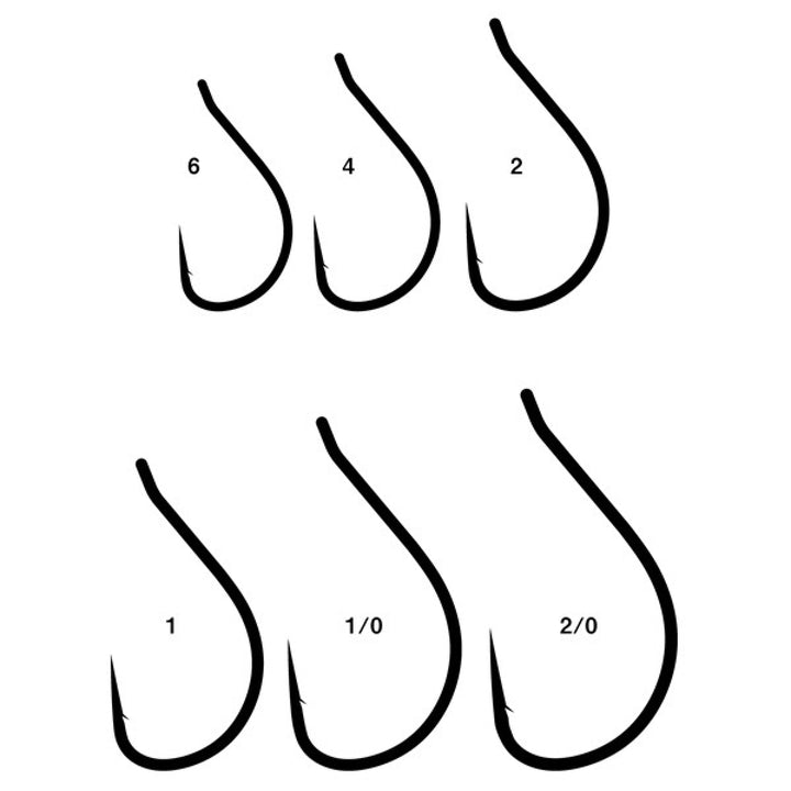 Gamakatsu THEO RISE HANGER SW-M #1 (6 pcs/pack)