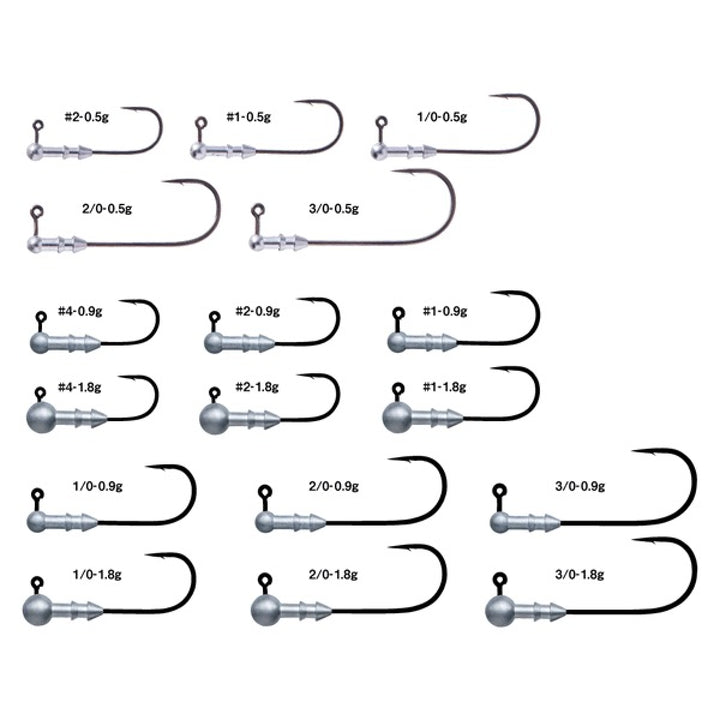 Gamakatsu HORIZON HEAD #4, 1.3g 68690 (4 pcs/pack)