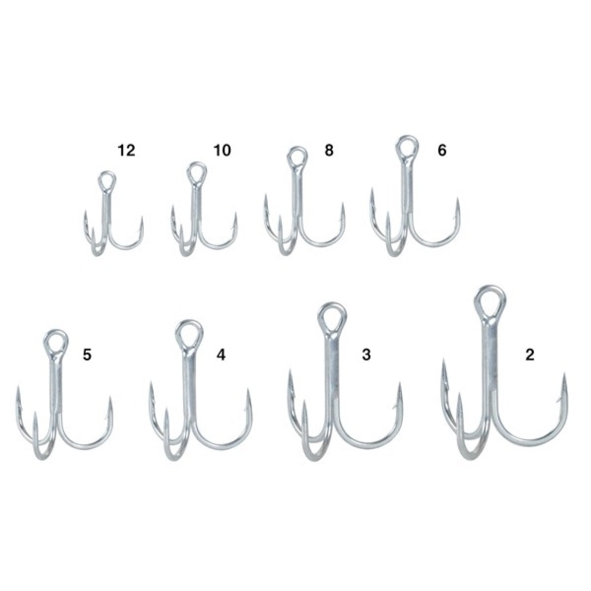 Gamakatsu TREBLE S-RB (Silver) #3 (6 pcs/pack)