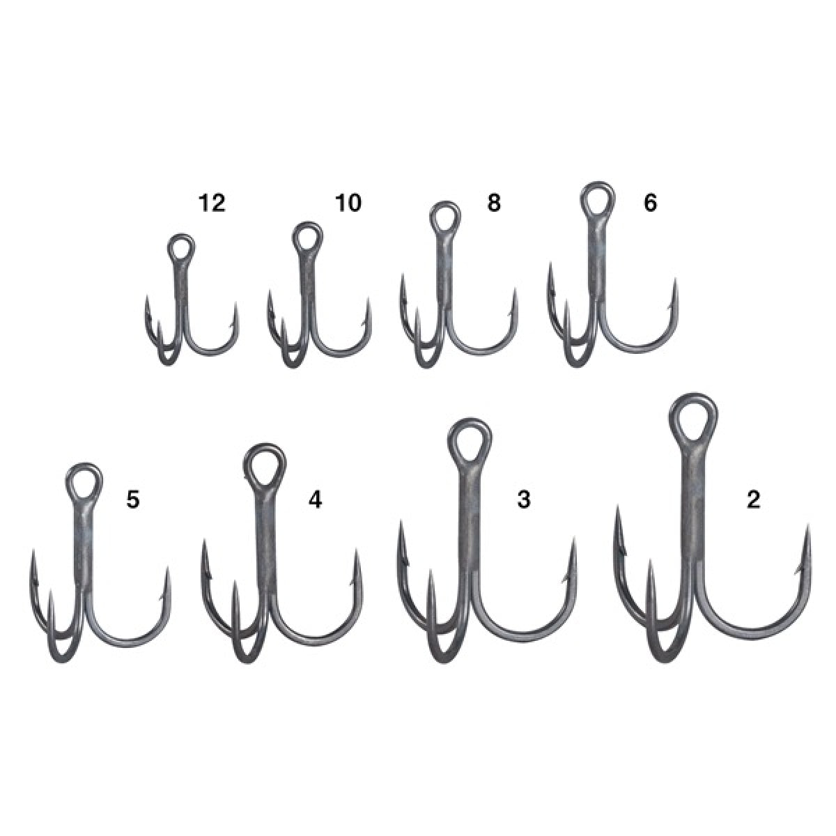Gamakatsu TREBLE S-RB (NSC) #2 (6 pcs/pack)